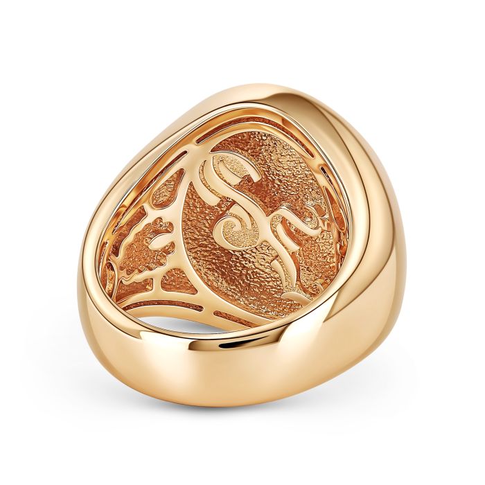 Мужское кольцо - Печатка