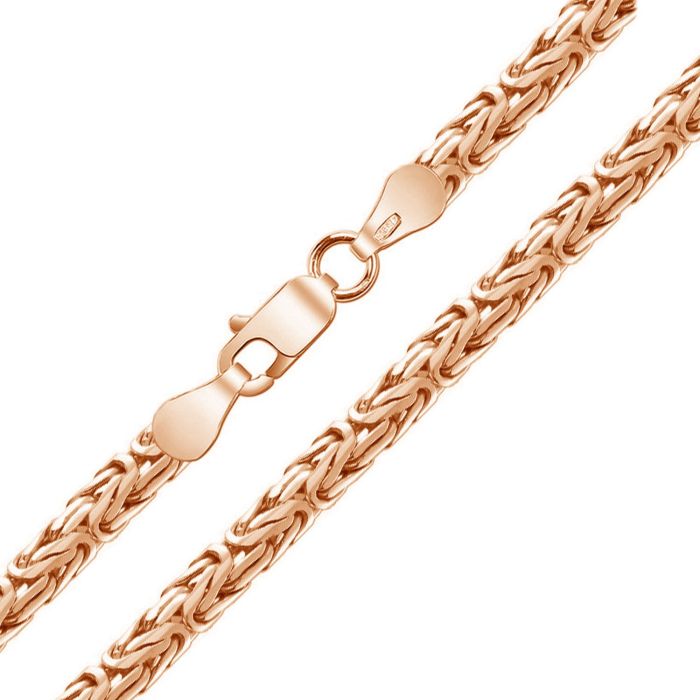 Браслет из платины «Лисий хвост»