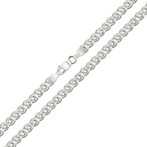 Женская цепочка плетения «Нонна» из белого золота