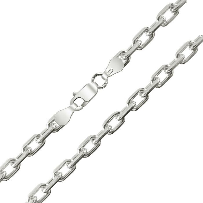 Женская цепочка плетения «Якорное» из красного золота