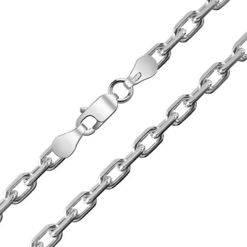 Мужская серебряная цепочка плетения «Якорное»