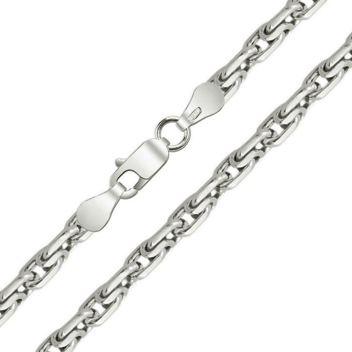 Мужская цепочка плетения «Московский Бит» из платины