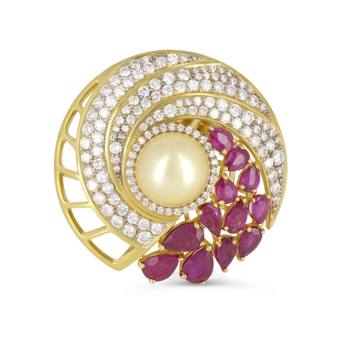 Дизайнерское кольцо "Вихрь"