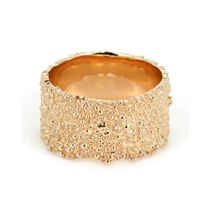 Кольцо из желтого золота 750 пробы