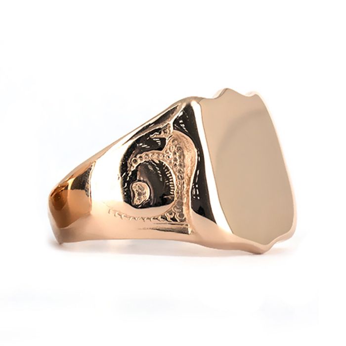 Печатка из красного золота 585 пробы