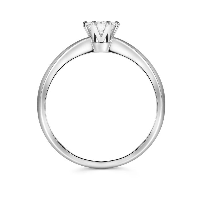 Изысканное помолвочное кольцо с бриллиантом 