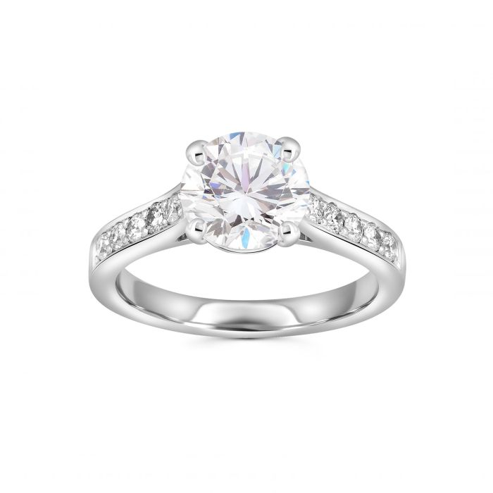 Помолвочное кольцо в классическом стиле