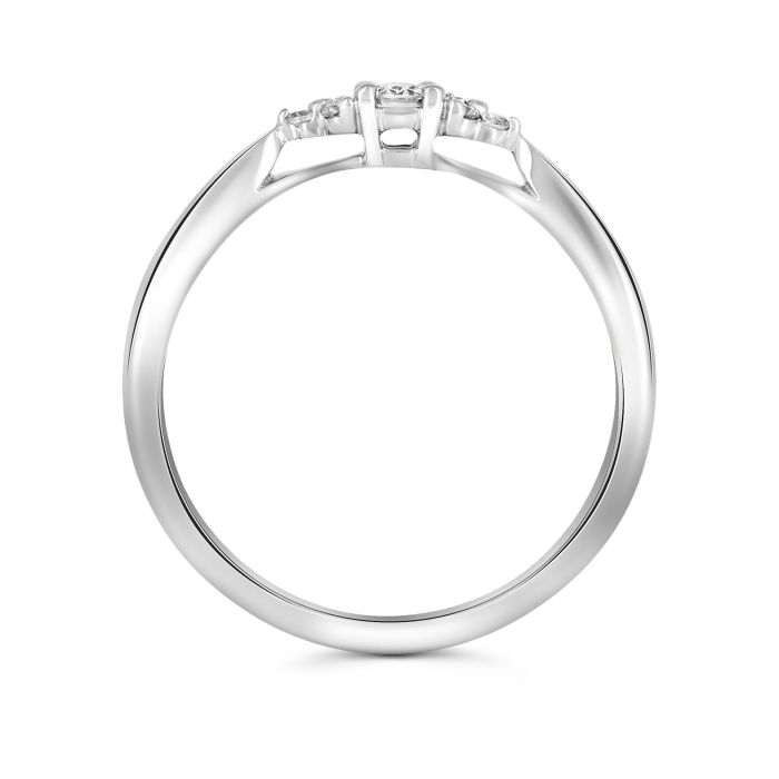 Сет из из белого золота с бриллиантами