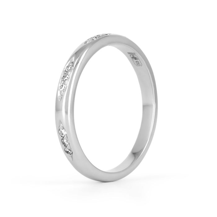 Сет из из белого золота с бриллиантами