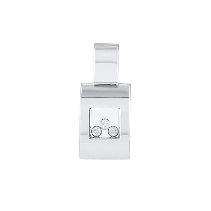 Подвеска из белого золота с бриллиантами 