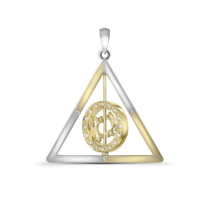 Треугольная подвеска с рыбками