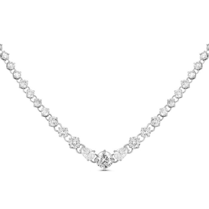 Классическое колье с бриллиантами
