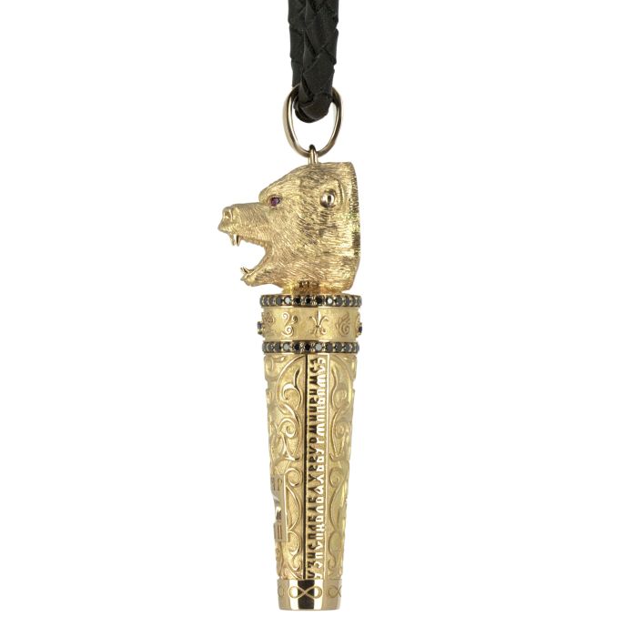 Сувенирный свисток «медведь» на заказ