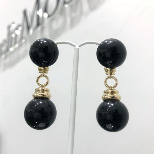 Серьги с ониксом