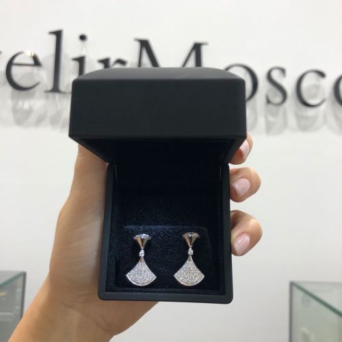 Серьги с мелле из бриллиантов