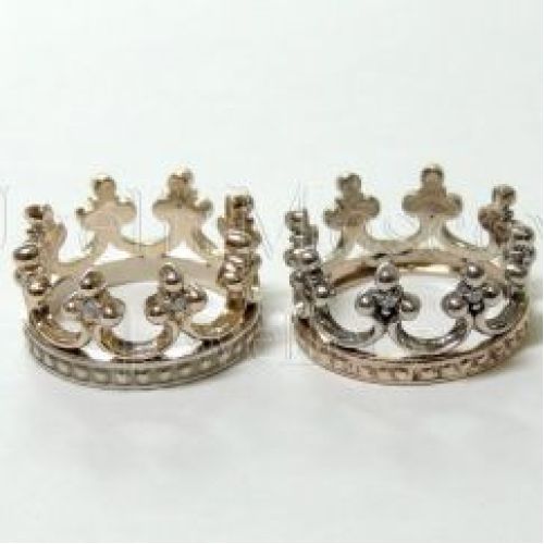 Кольца «Короны» из комбинированного золота