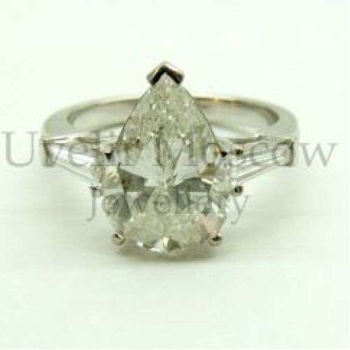 Кольцо из белого золота 585 пробы с бриллиантом