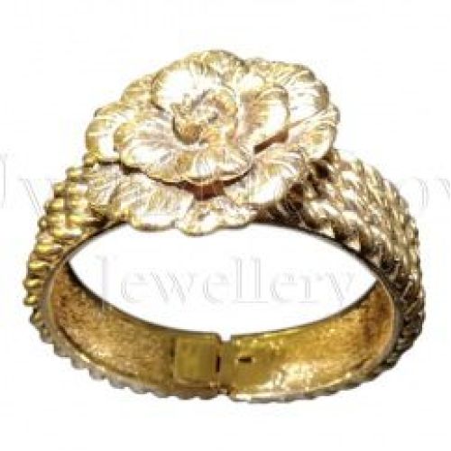 Кольцо «Роза» из желтого золота