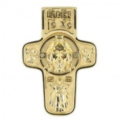 Православный крест с изображением иконы