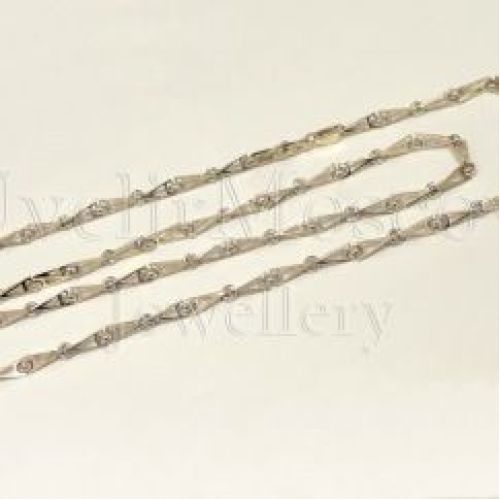 Золотая цепь глидерная из литых звеньев