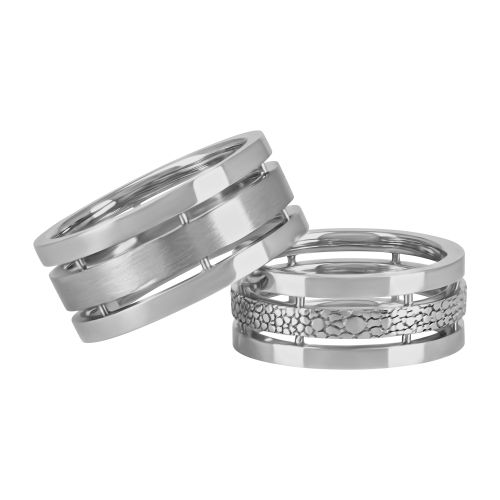 Кольца с собственным дизайном из белого золота