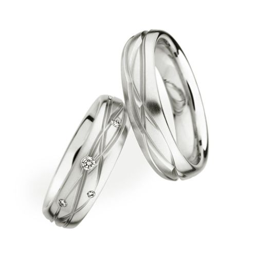 Обручальные кольца из серебра