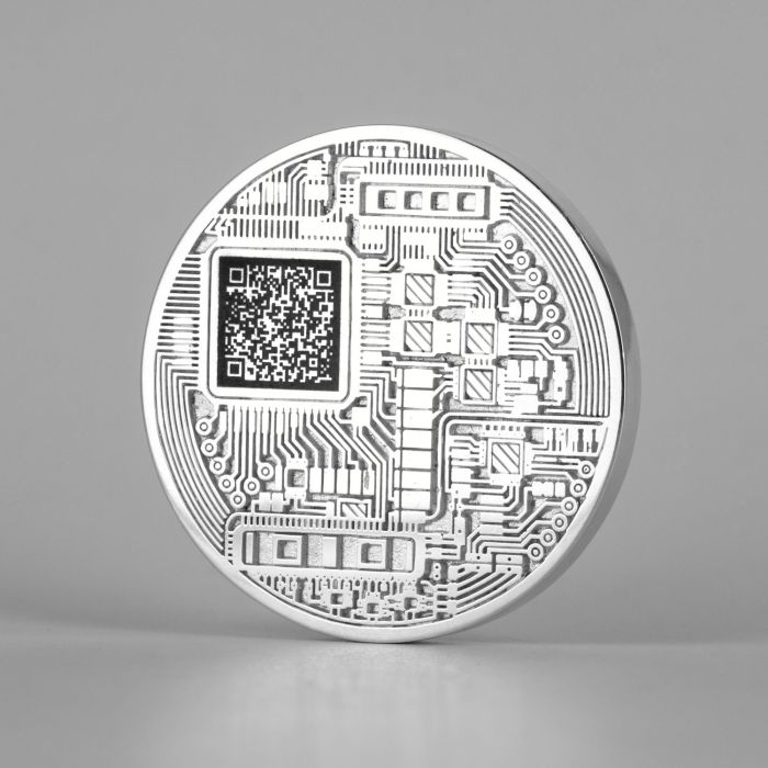 Сувенирная монета «Биткоин»