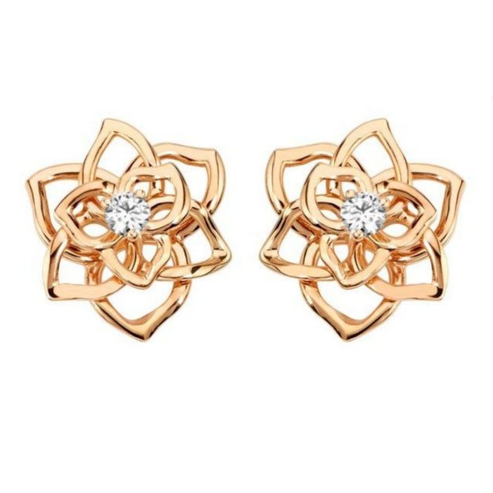 Серьги из золота Роза UvelirMoscow