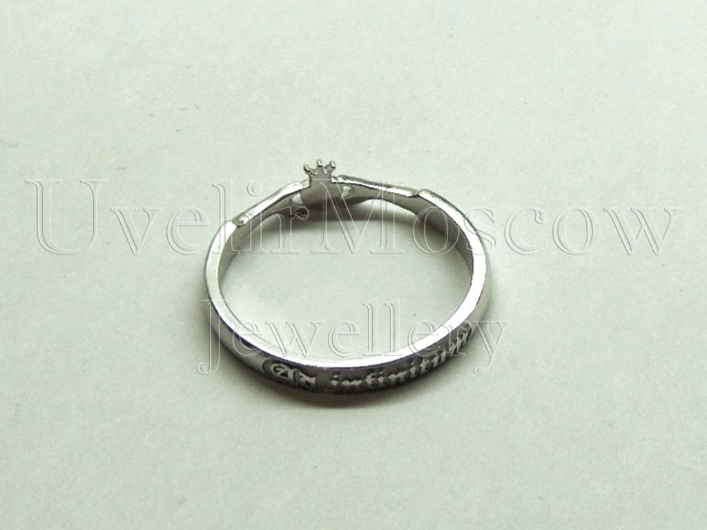 Кольца Кладдахи из белого золота