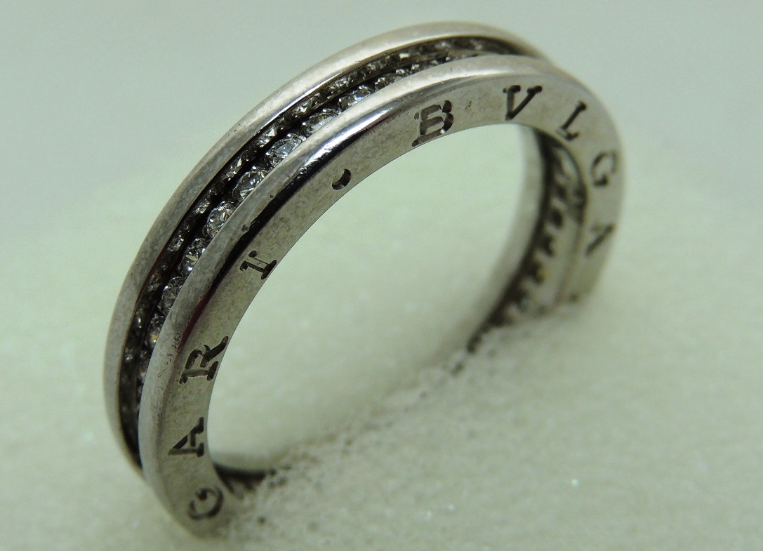 Копия кольца бренда «bulgari».