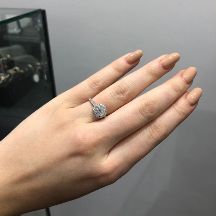 Помолвочное кольцо в стиле CARTIER DESTINÉE