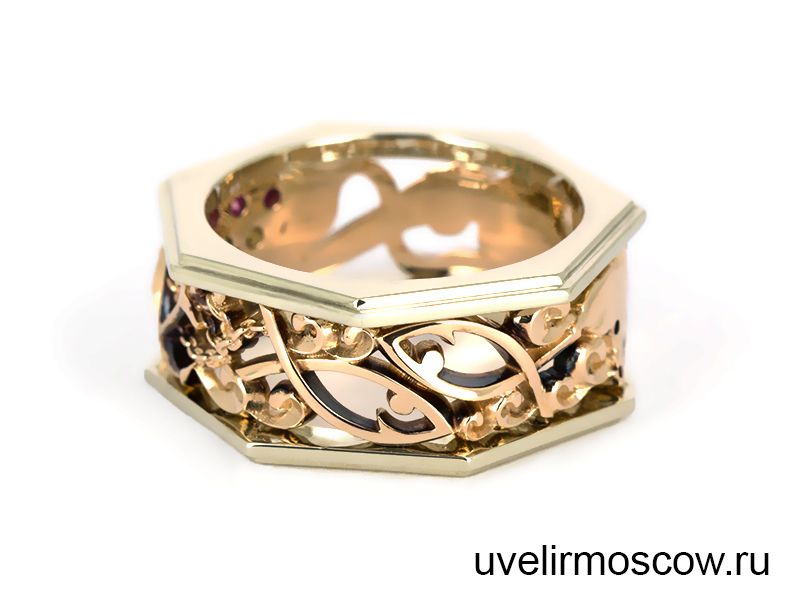 Обручальные кольца на свадьбу Корнелии Манго и Богдана