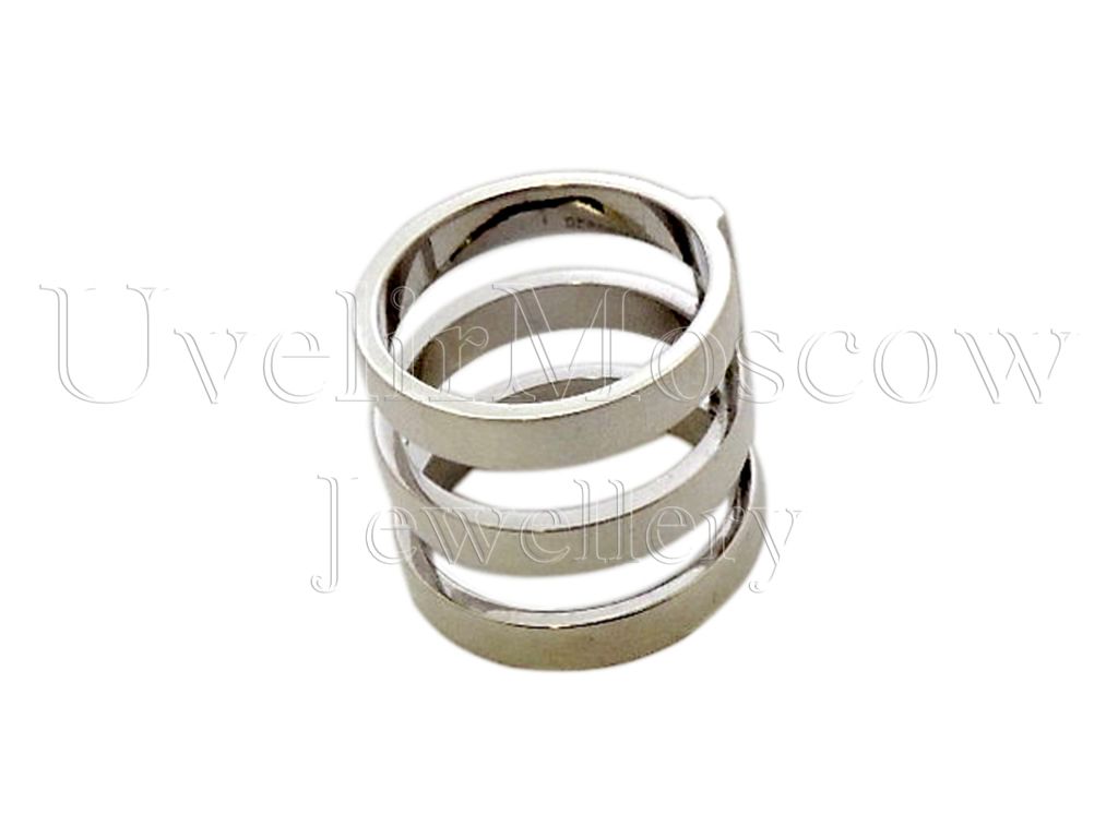 Серебряное кольцо «Триплекс»